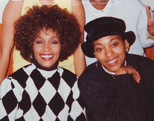 Whitney Houston with Robyn Crawford