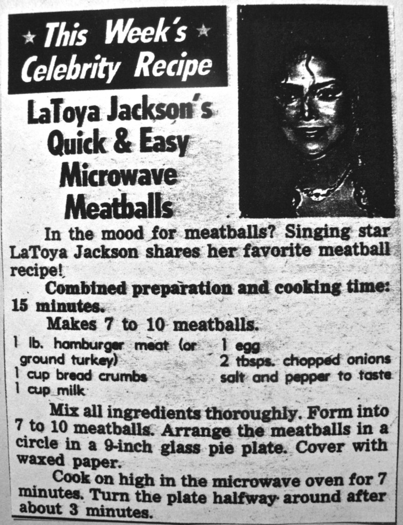 LaToya meatball