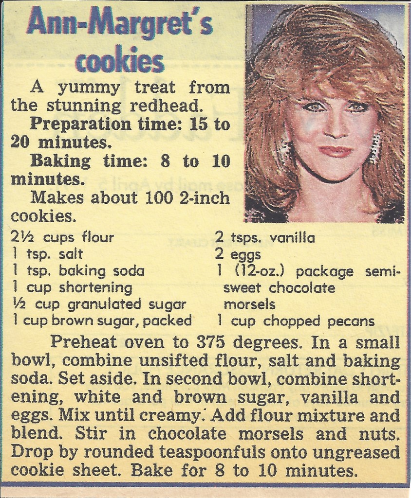 Ann-Margret recipe