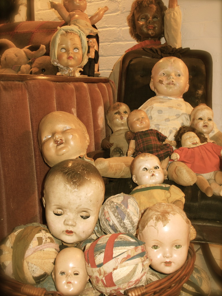 20th century doll heads